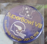 Superbowl 1974 Vikings pin