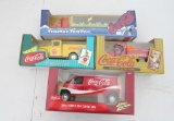 Coca-Cola toy vehicles