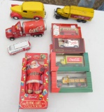 misc Coca-Cola toy vehicles