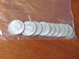 10-1964 Kennedy half dollars