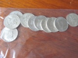 10-1964 Kennedy half dollars