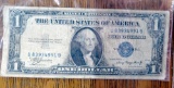 1935 A series $1 silver certificate