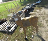 deer bow shooting decoy