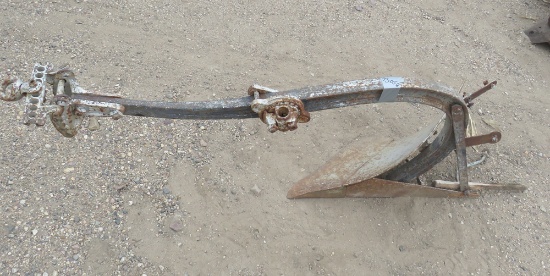 single horse drawn plow