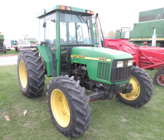 JD 5510 MFWD, 2 hyd, 5236hrs, 3pt, 540pto