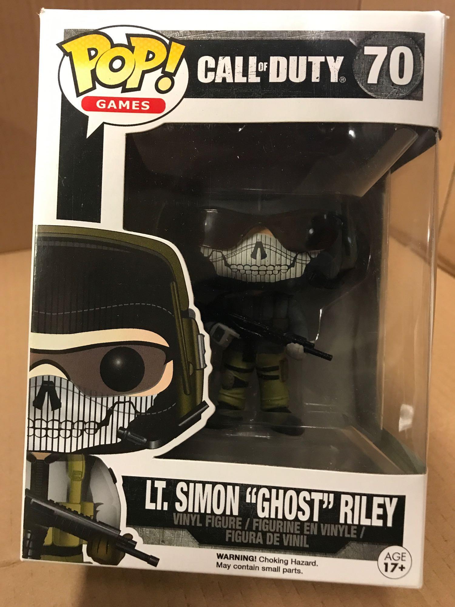 Call of Duty Lieutenant Simon Riley Ghost Figure