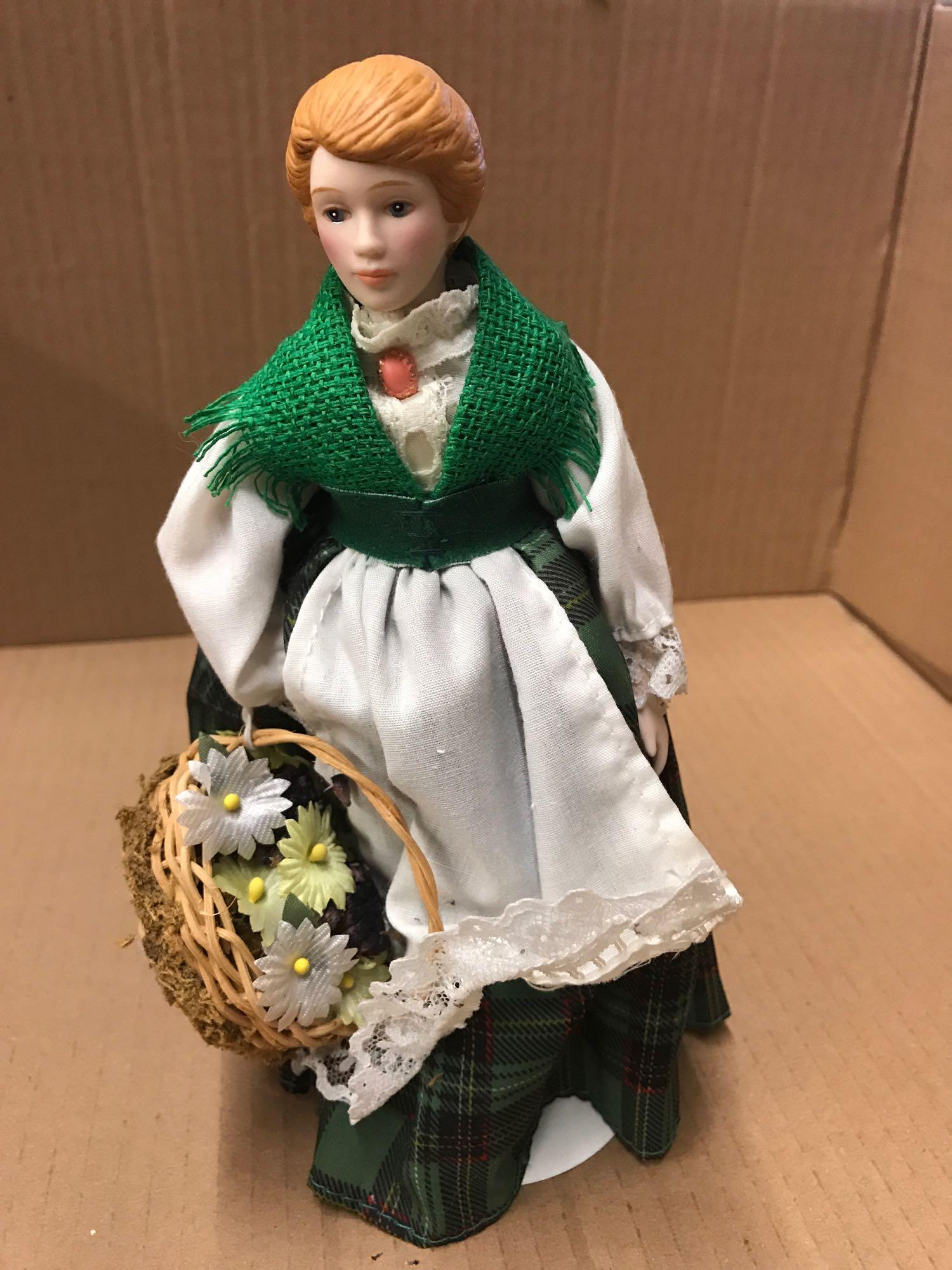 Avon international porcelain doll collection sales