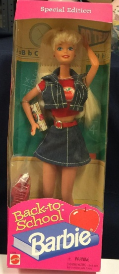 Back to School Barbie 1996 Mattel Special Edition #17099 NIB