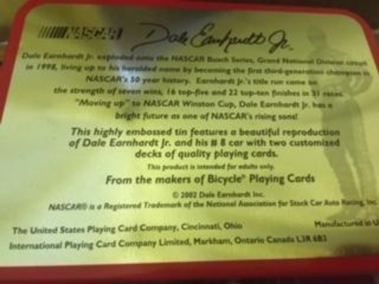 Dale Earnhardt, Jr. NASCAR Playing Cards