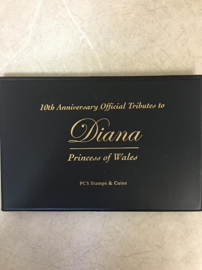 Diana - Commemorative Cover Stamp and Coin