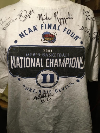 Duke Blue Devils T Shirt National Championship