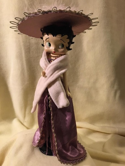 Betty Boop Lavender Evening Figurine