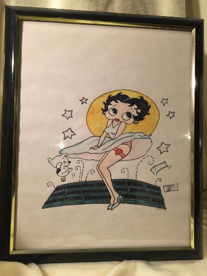 Betty Boop Framed Prints