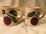 Vintage Watt Ovenware Mugs