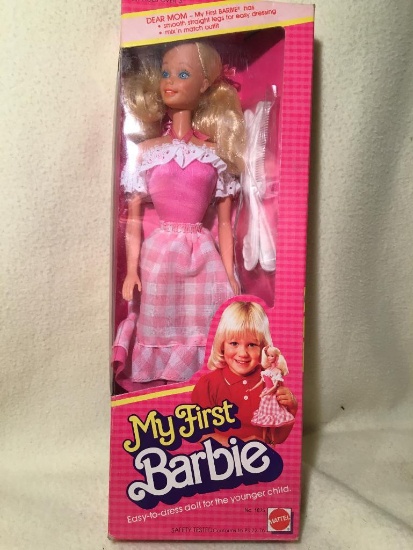 My First Barbie - Easy-To-Dress Doll for the Younger Child