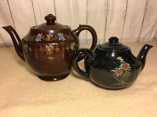 Vintage MG Moriage Japanese Teapots