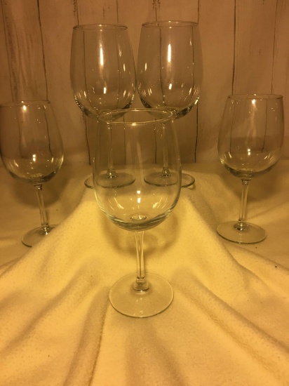 5 Piece Wine Goblet Set