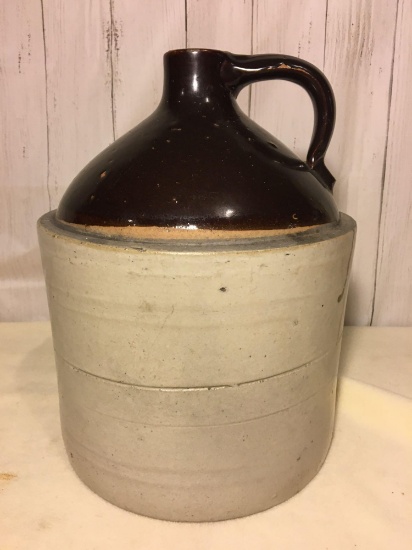 Antique Stoneware 2 Gallon Jug Crock