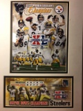 Pittsburgh Steelers Super Bowl Champions Mounted Posters