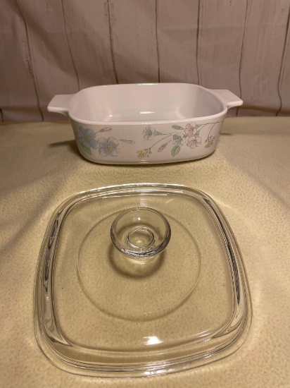 Corning Ware Casserole Dish, 1 liter, A-1-B, with Lid