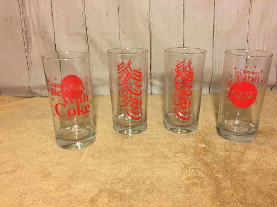 Coca Cola Water Glasses