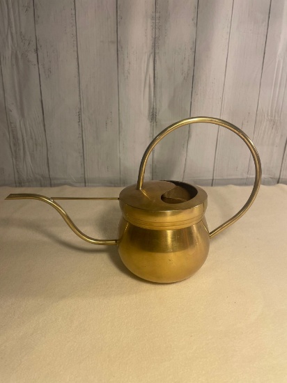 Vintage Decorative Brass Watering Can