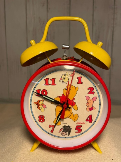 Winnie The Pooh Double Bell Alarm Clock