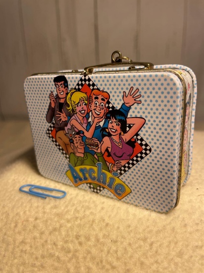 Archie Lunchbox 2003 Archie's Gang Ornament Cupcake Sandwich Thermos