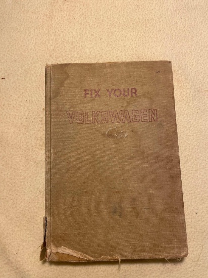 Fix Your Volkswagon Book