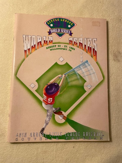 Little League World Series Souvenir Programs