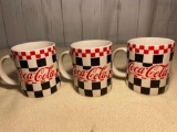 Coca Cola Mugs by Gibson