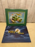 Disney Commemorative Color Lithographs - Peter Pan, Lady and the Tramp