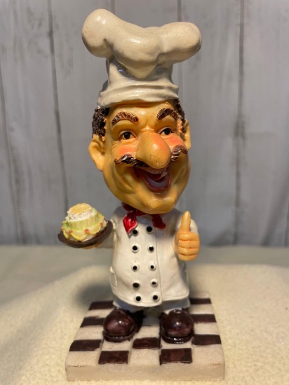 Pastry Chef Bobble Head