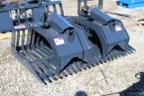 Stout Rock Bucket/Brush Grapple Combo HD72-3