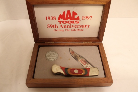 Bear, Mac Tools Commemorative Knife