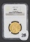 1915 $10 Indian Head Eagle Gold Coin, NGC MS61