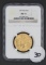 1914-D $10 Indian Head Eagle Gold Coin, NGC MS61