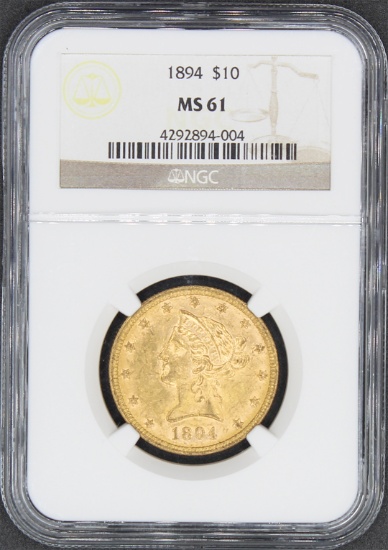 Investment Quality Gold & Silver Coin Auction