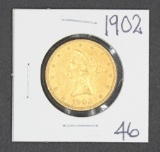 1902 $10 Liberty Head Eagle Gold Coin