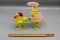 E. Rosen “Easter Rooster Pulling Cart”