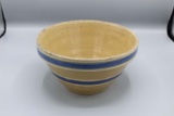 Blue-White banded crock bowl