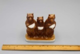 Brush Holder, “Three Bears”