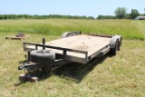 18’ car trailer