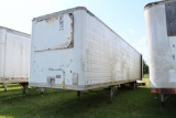 1984 Great Dane 48' semi van trailer