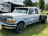 1991 Ford F350 XLT 2wd dually wrecker truck