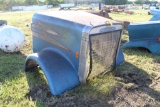 Freightliner fiberglass hood shell