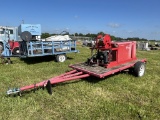 2-wheel fire fighting trailer