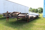 Semi drop deck 44' equipment trailer