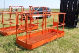 Telehandler 3’x8’ work platform man basket