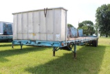 Semi 48' flatbed trailer